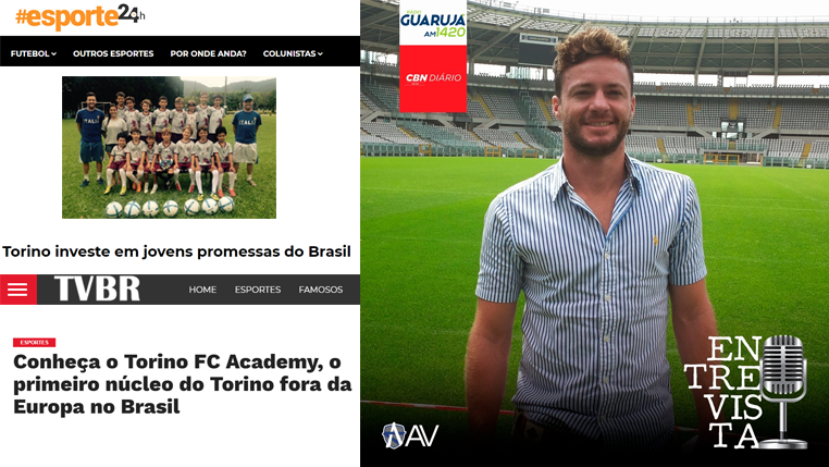 Com quase 100 atletas, staff do Torino FC Academy Brasil faz